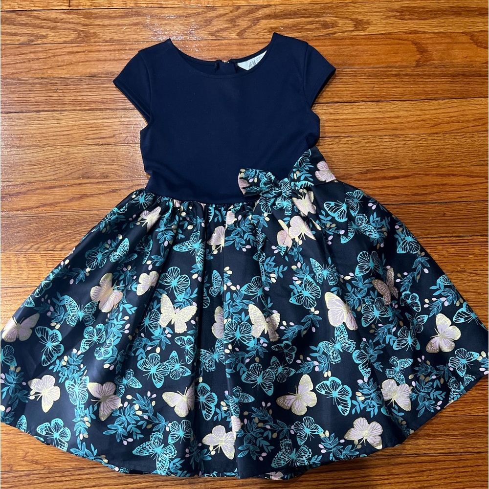 Flared Cute Girls Dress 6-8y
